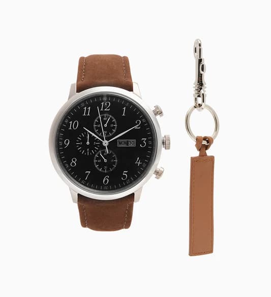 Elegant Chronograph Watch Set